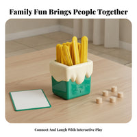 Green Base Fortunate Ice-Lolly Game Embossed Pattern Ice-Lolly Stick Game Instruction Booklet