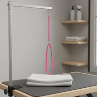 Grooming Table Loop Long-Lasting Nylon Dog Grooming Noose Adjustable Restraint Noose Universal Fit Strong Metal Fastener