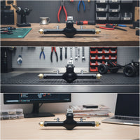 SCX24 Axle Assembly Hardened Steel RC Car Axle with 3mm Shaft