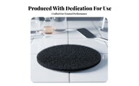 6 Pieces Activated Char Pad Cut to Size Compost Bin Pad Universal Fit Trash Can Pad for Pet Owners, Cat Pet Waste Receptacle, Kitchen, Home