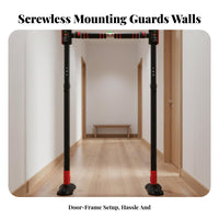No-Screw Pull-up Bar Easy Installation No-Screw Chin up Bar Thickened Steel Tubes