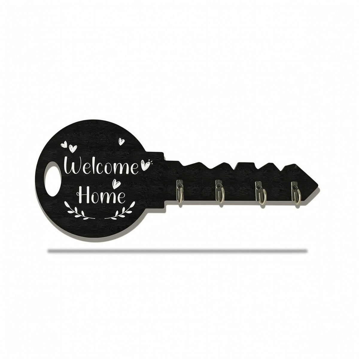 Wall-Mounted Key Holder Decorative Wall Key Holder Organizer Rustic Farmhouse for Entryway, Hallway