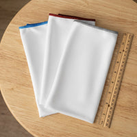 Low-Lint Cleaning Cloths and 40x40 cm Microfibre Cloth, Polyester-Nylon Blend for Glass, Reusable Cleaning Cloths for Wine Glasses and Mirrors