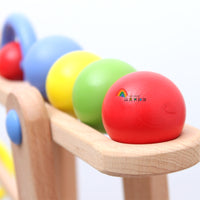 Beech Wood Ball Coaster Track Toy Set