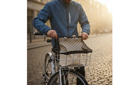 Universal Fit Cycle Cargo Net with Hooks Anti-Loss Elastic Bike Basket Net for Cyclists