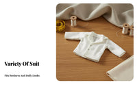 Doll Clothes Fashionable Design Doll Outfit Modern Design Miniature Trench Coat