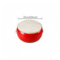 Includes Drumsticks and Strap Children's Hand Drum Set Parent-Child Activity Chinese Design Percussion Drum Long-Lasting Toddler Music Toy Cartoon Creature Design for Toddlers