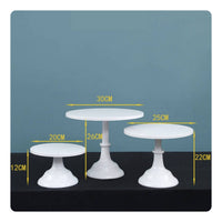 Cake Stand Sturdy Dessert Pedestal Stylish for Bakers