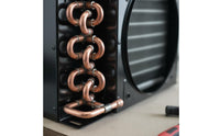 Refrigeration Chamber Evaporator Shell Type Fridge Evaporator Stable Performance Freezer Condenser