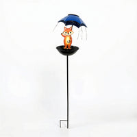 Solar Garden Stake with Umbrella Outdoor Solar Garden Stake Light for Flower Bed