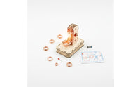 STEM Learning Wireless Power Transfer Experiment Hands-on Ability Wooden Science Experiment Model Creative Thinking Educational Toy Hand-Eye Coordination for Students