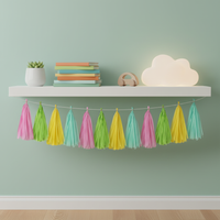 Easter Party Decoration Set Festive Atmosphere Hanging Tassel Decorations Colorful Design Hanging Tassels for Families, Home, Party, School Decorative