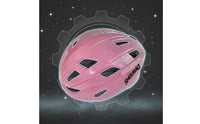 Single-Piece Molded Adjustable Bike Helmet Breathable Vented Cycling Helmet