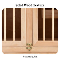 Multi-Unit Pigeon Perch Box Sturdy and Long-Lasting Wooden Pigeon Enclosure Dense Wood Dovecote Easy to Install Wooden Birdhouse