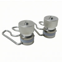 Helmet Attachment Fitting Wire Clip fastener Helmet Buckle Screw Top Knurled Buckle Hardware