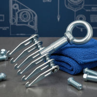 Dent Removal Puller with Six Prongs Spring-Loaded Dent Removal Repair Hook Claw Hook Multi-Prong Professional for Mechanics