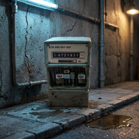 Electric Utility Cabinet Miniature 1:64 Scale Futuristic-Industrial Utility Cabinet Model Handmade