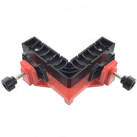 Removable Blocks Right-Angle Woodworking Clamp Screw-Tightened 90-Degree Corner Clamp Metal Threaded Screws Woodworking Corner Square Rigid Plastic for Cabinet Making, Framing, Doweling, Metal Joining