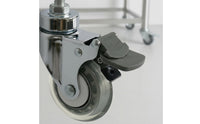Medical Cart Caster Wheel Floor Protection Threaded Caster Wheel Shock Absorbing for Workshop Equipment