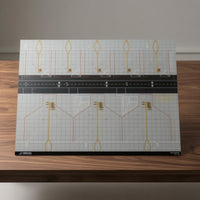 Wooden Airport Apron Display Board Sturdy Airport Display Base Long-Lasting Convenient for Collectors