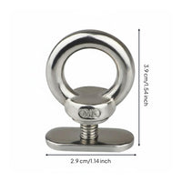 Slide-Retainer Loop Threaded Post M6 Slide Component Flat Base Plate Mounting Bracket