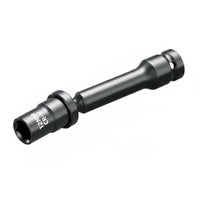 Compact Design 13mm Universal Socket 6-Point Grip 13mm Swivel Socket Chrome Vanadium Steel for Electricians