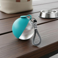 Foldable Silicone Water Bottle Lightweight Foldable Pet Water Bottle for Outdoor
