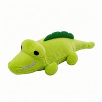 Stuffed Cat Toy Batterybattery-Less Stuffed Crocodile Wind-up Toy Moving Interactive for Cats, Indoor Play