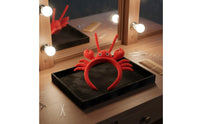 Cute Crustacean Headband Photo Prop Soft Toy Crustacean Hair Band Funny Crab Costume Headband for Party, Stage