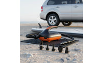 Twin Engine Electric Inflatable Boat Pump Auto Switch Pressure Mode SUP Pump Inflate and Deflate Inflation Gear Multi Nozzle Set for Camping