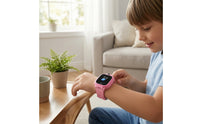 Smart Watch with Call Function Silicone Strap Smartwatch with Camera for Children, Outdoor Play, School