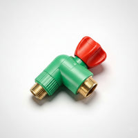 Thickened Angle Valve with Handwheel Pressure-resistantProof Angle Shut-off Valve Straight-Through Compact for Homeowners, Plumbers, Kitchen, Bathroom, Water Heater