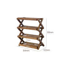Dollhouse Shoe Rack Compact Miniature Rack Solid Color Furniture for Diorama Builders