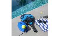 Outdoor Racket Sport Set Portable Self-Return Training Set Lightweight Practice Tool for Beginners, Kids, Outdoor, Backyard