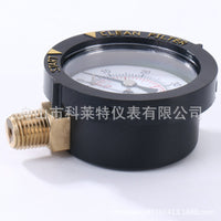 Cross-border Gold-stamped Plastic Case Y50 Radial Pressure Gauge 0-60psi NPT BSP ZG Sand Filter Pool Filter Pressure Gauge