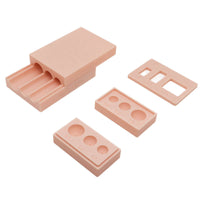Polymer Clay Rounding Mold and Bead Piercing Tool Set