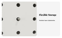 Multifunctional Round Hole Pegboard Easy to Install Wall Mount Pegboard Kit Versatile Use Wall Mounted Tool Board Customizable Layout for DIY Enthusiasts, Shop Owners, Dorm Room, Workshop, Garage, Retail Outlet S