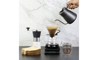 Pour over Coffee Set with Case Portable Trip Coffee Maker Kit All in One for Campers, Office