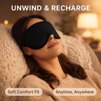 for Women, Light Blocking Polyester Eye Cover for Travel Essentials, Unisex Airplane for Adults