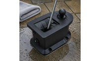 Golf Vehicle Club Cleaner Dark Cart Mounted Club Washer Molded Base Plate Sports Accessory