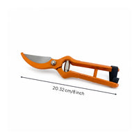 Spring-Loaded Pruning Shear Locking Catch Branch Pruning Shear Long Handles Fruit Picking Pruner Handheld