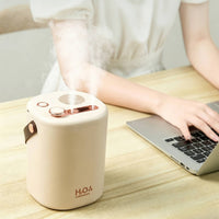 Desktop Humidifier Compact Twin Nozzle Humidifier for Office Workers, Desk, Bedroom