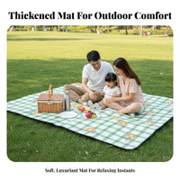 Waterresistant Foldable awaydoor blanket Sheet Moistureresistant Camping Mat Portable Design Ground Cover Lightweight for awaydoor blanketkers, Beachand-to ventureers, Families