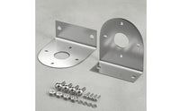 2 Pieces L Shaped Bracket Mounting Bracket Adjustable L Shaped Brackets for Trailers
