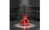 Jack Stand with Triangular Base Double Locking Jack Stand Anti Slip for Mechanics, Garage, Workshops