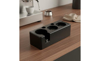 Multi-Slot Espresso Tamper Stand Countertop Friendly Coffee Distributor Holder Easy to Clean