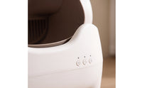 Electric Open-Top Automatic Litter Box Safe Self-Cleaning Cat Litter Box Quiet Pet Supply Low-Noise for Apartment