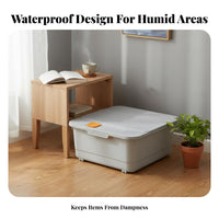 Rolling Under-Sink organizer Waterproof Cacontaineret Organizer With casters for Homeowners