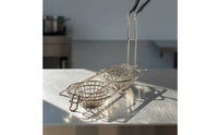 Heavy-Duty Taco Fry Basket Dishwasher Safe Taco Basket with Handle Sturdy for Restaurant