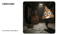 Funny Design Cockroach Singlesie Single-Piece Suit Novelty Clothing Hooded with Antennae Character Jumpsuit Six-Legged Look for Adults, Party-and Goers, Pranksters, Halloween, Cosplay, Company Events, Stage Performance
